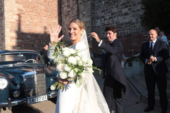 Teresa Andrés Gonzalvo e Ignacio Ayllón ya como marido y mujer