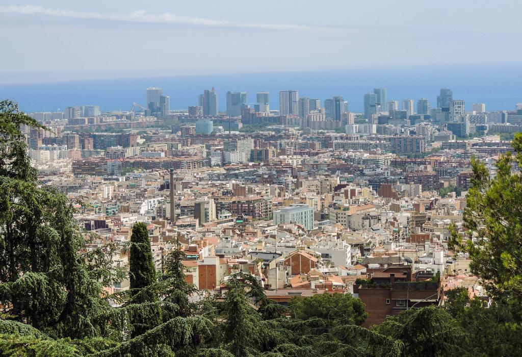 Vista desde los Jardines del Turó del Putxe