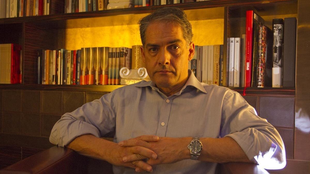 El escritor Philip Kerr, en el 2012