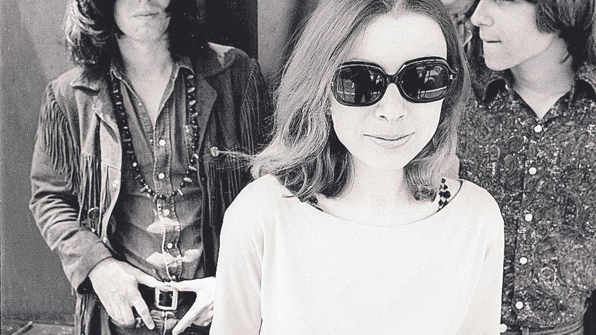 Author Joan Didion at The Whisky à Gogo on Sunset Strip