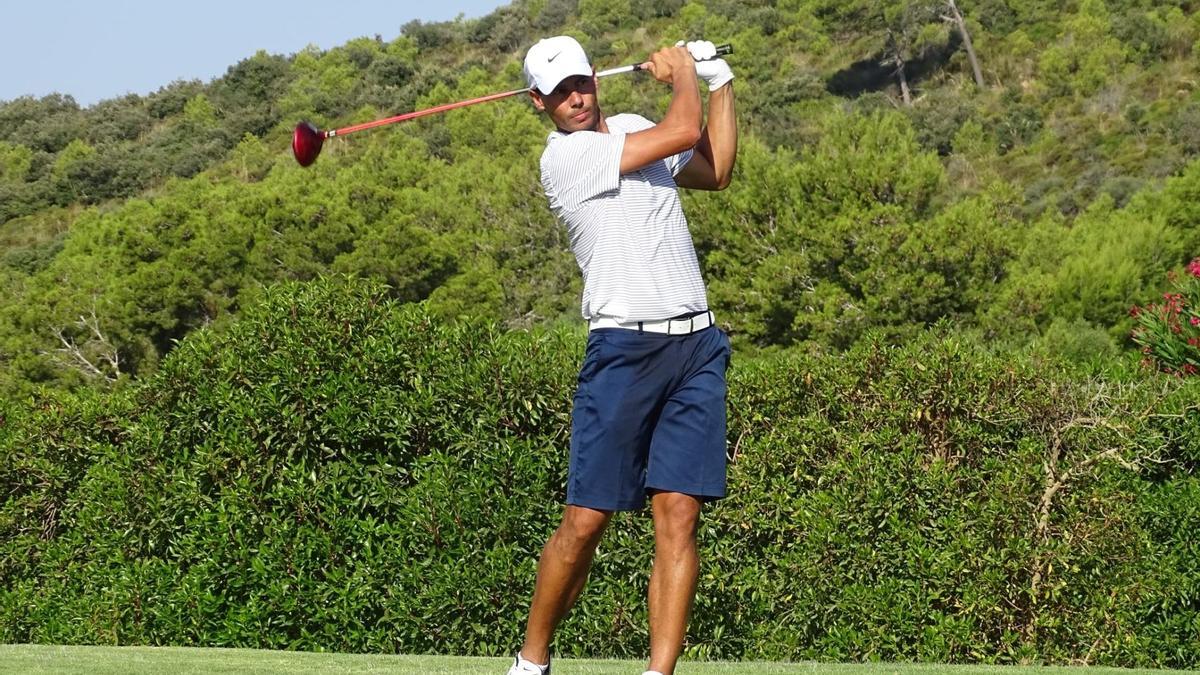 Rafa Nadal también es un consumado jugador de golf