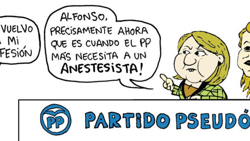 Carrasco asume el mando del PP local con la candidatura de 2019 como meta