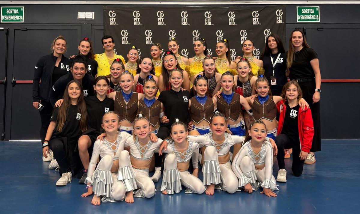 L'expedició del club navassenc que va participar en els estatals