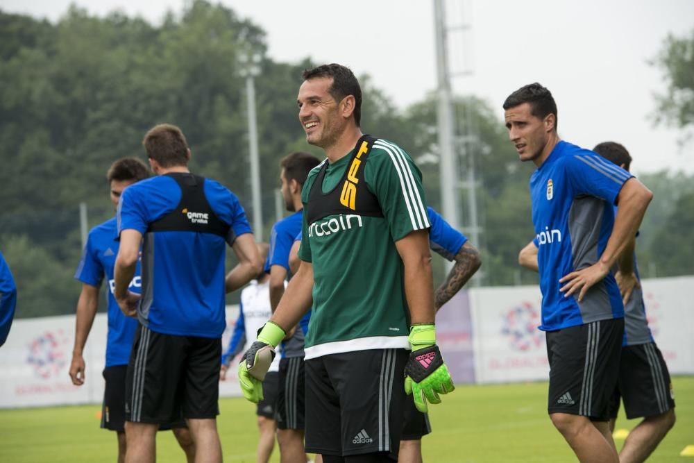 Entrenamiento del Real Oviedo