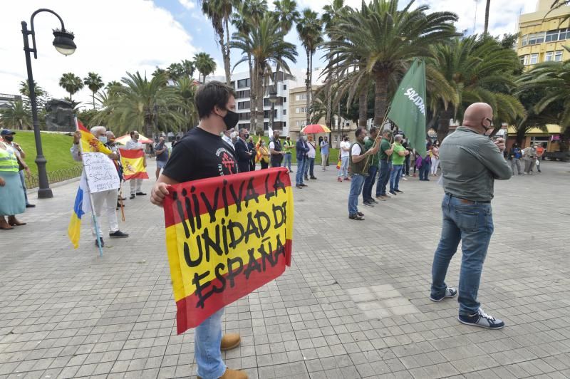 Manifestación de Vox contra la migración en Las Palmas de Gran Canaria