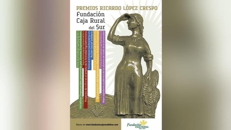 La Fundación Caja Rural del Sur mantiene hasta el 9 de octubre el plazo para optar a sus Premios Ricardo López Crespo