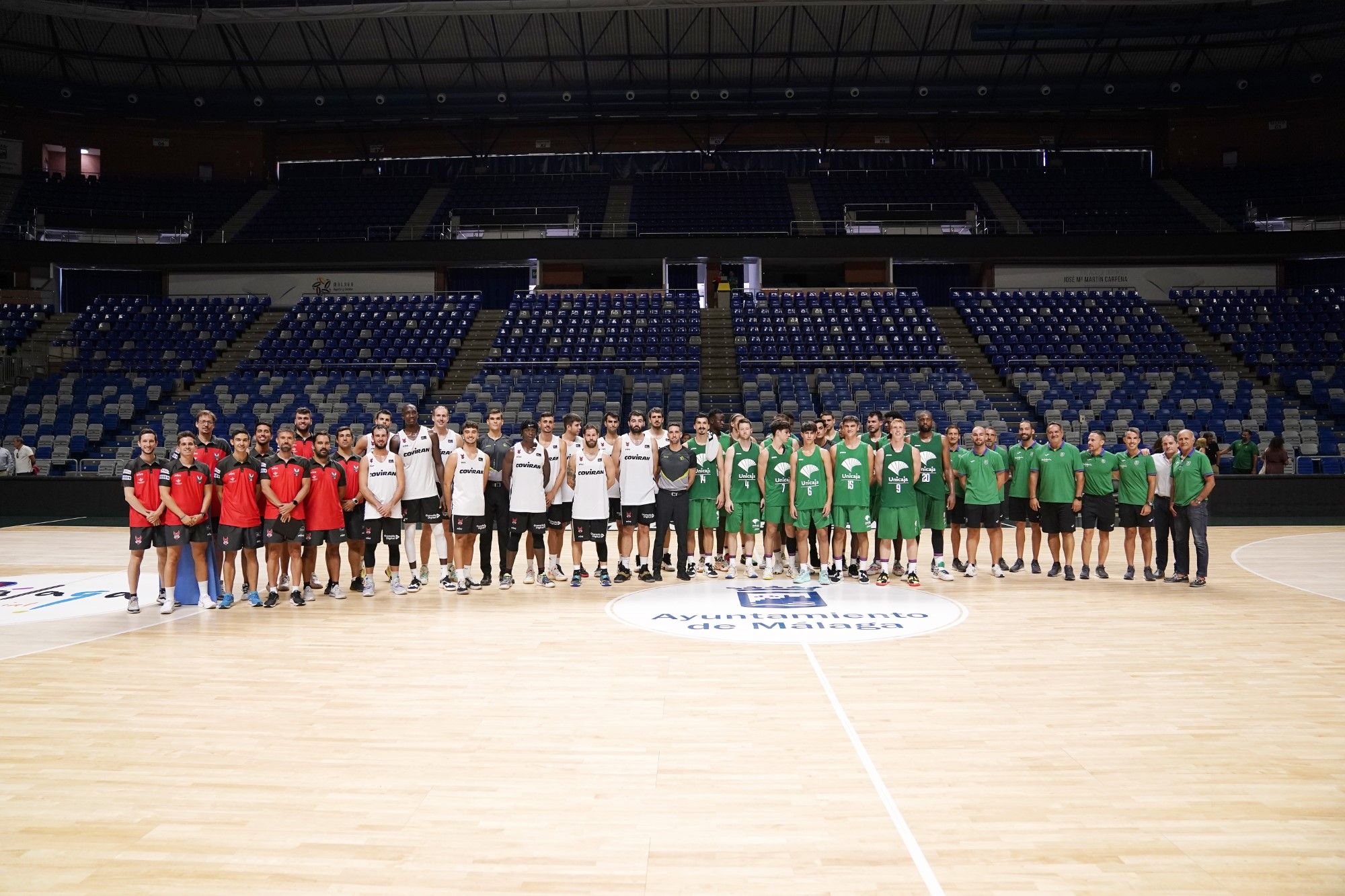 Primeros minutos de competición del nuevo Unicaja esta pretemporada