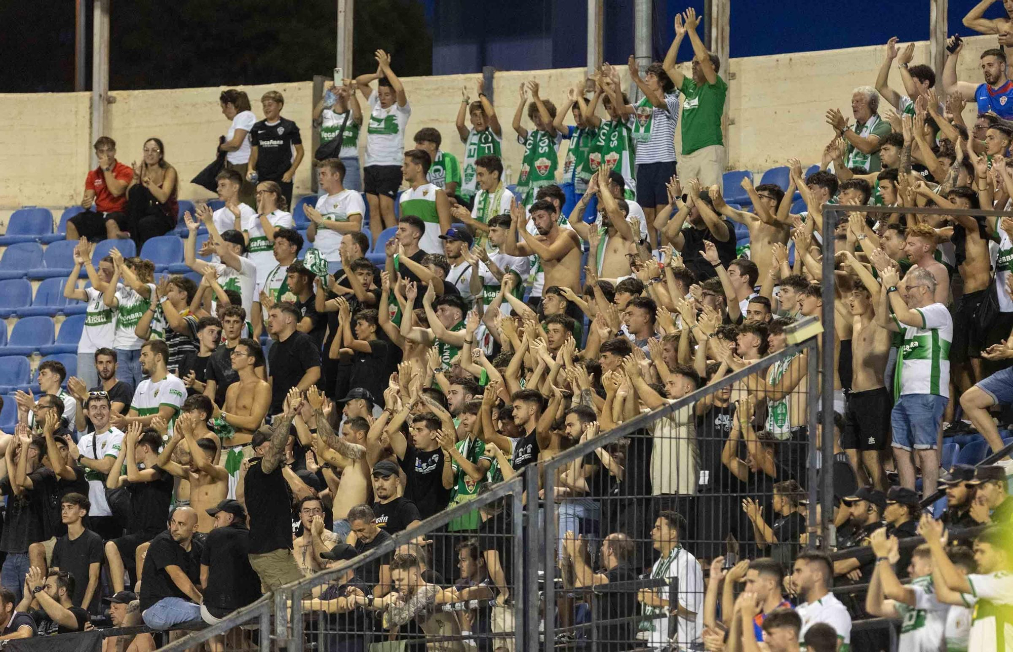 El Hércules se impone 2-0 al Elche en un derbi de nivel en el Rico Pérez