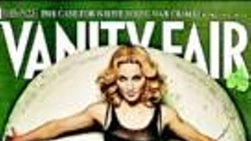 Madonna: La diva luce cuero y corsé en `Vanity Fair´