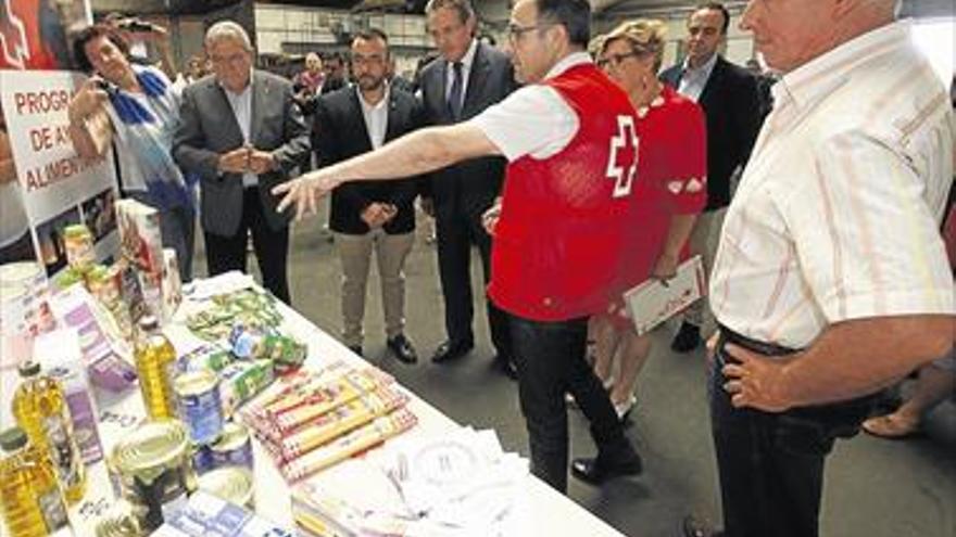 Cruz Roja distribuye 200.000 kilos de comida desde Vila-real