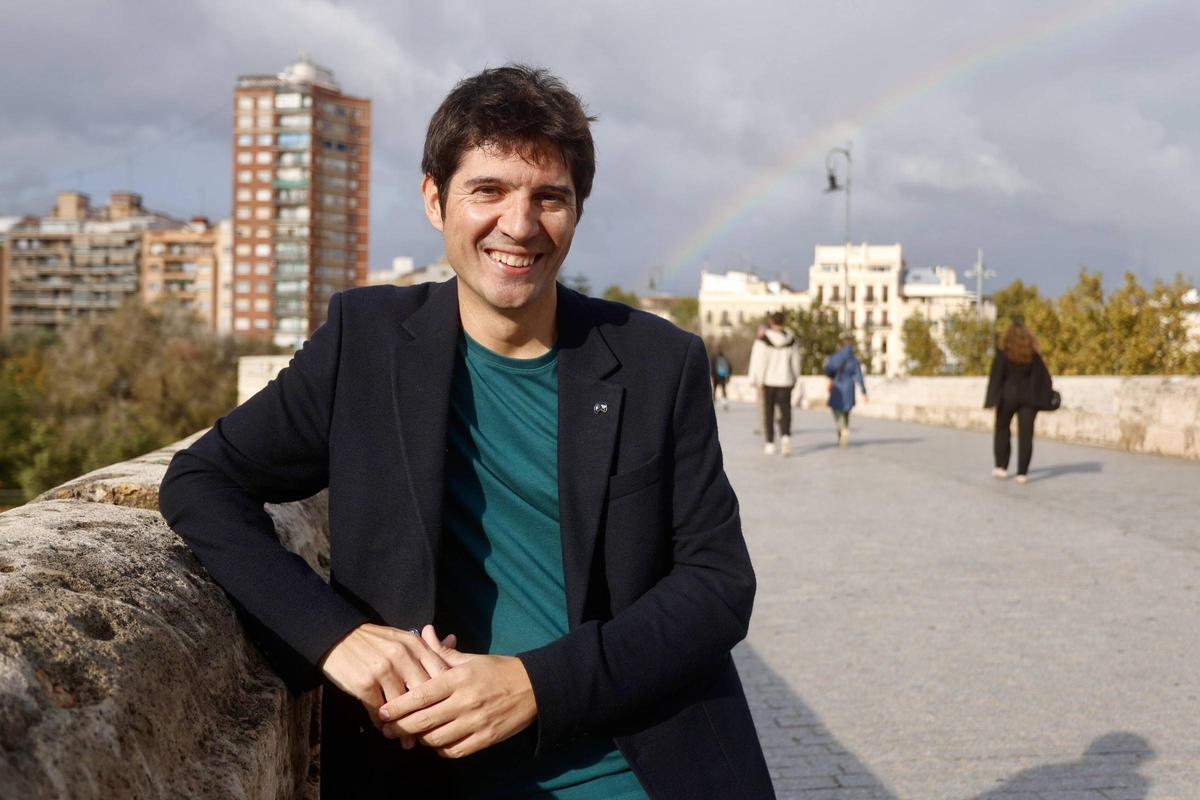 Paco Cerdà, en una imagen reciente en la ciudad de València.