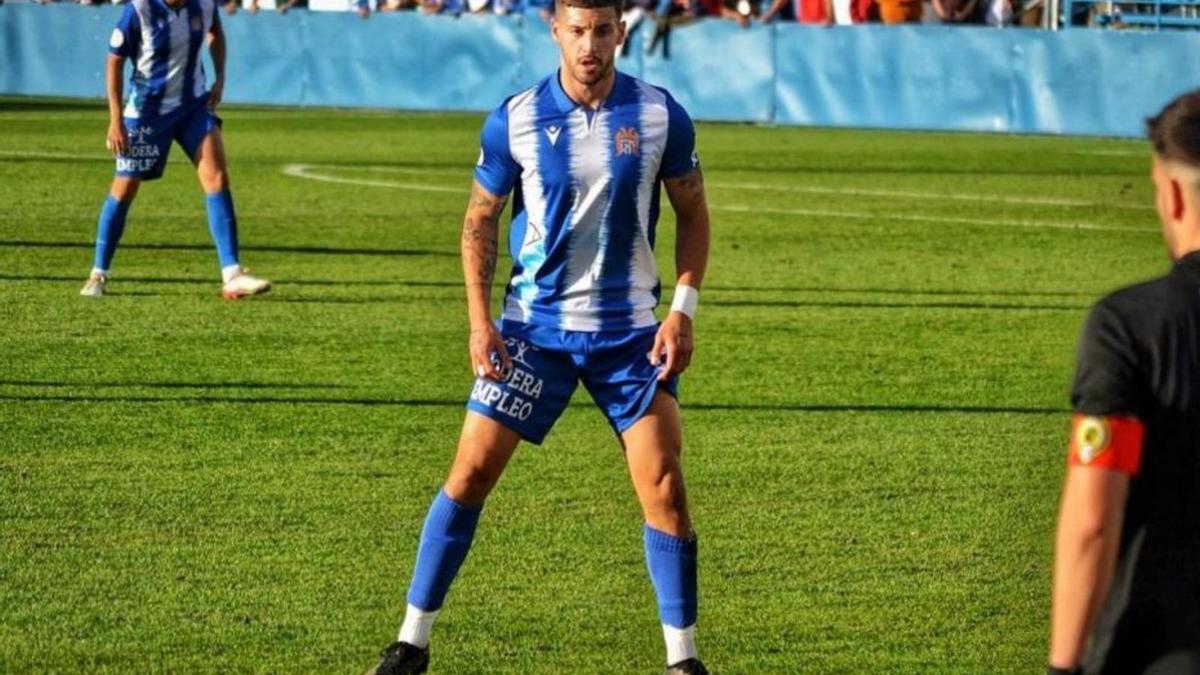 Pedro Torres, nuevo jugador del UCAM Murcia CF. | TWITTER PEDRO TORRES