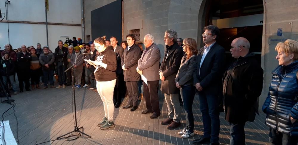 Concentració de rebuig al crim masclista d''Olot