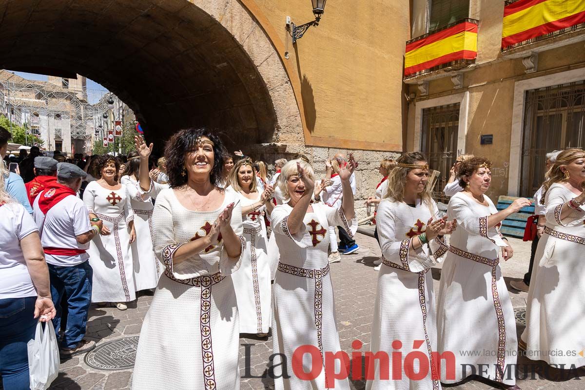 Moros y Cristianos en la mañana del dos de mayo en Caravaca