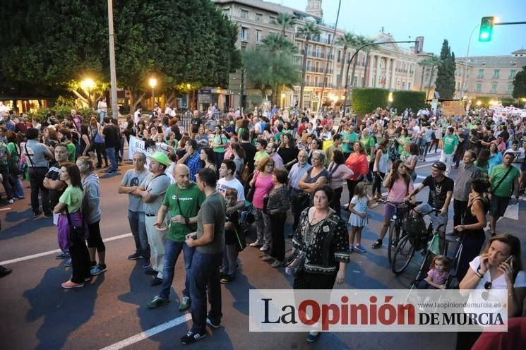 Manifestación contra la LOMCE en Murcia