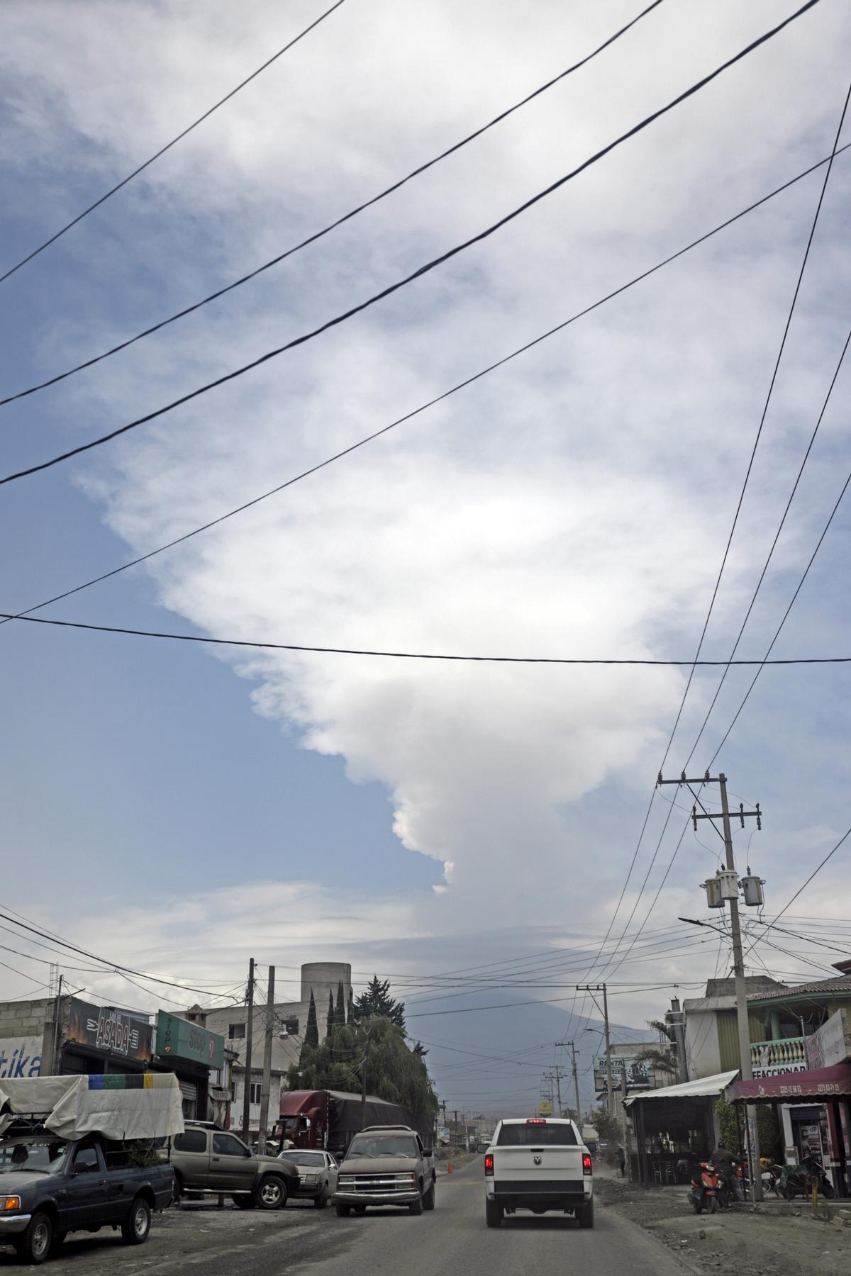 Alerta en México por la actividad del volcán Popocatepetl