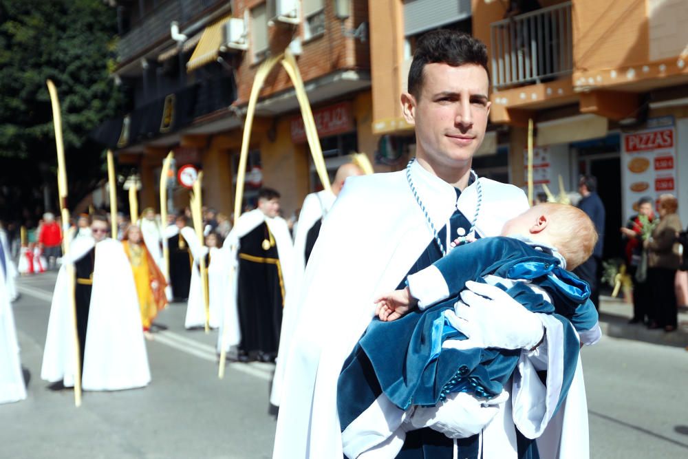 Procesión de las Palmas en la parroquia de Ntra. Sra. de los Ángeles