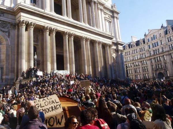 Las imágenes de la protesta global del 15-O