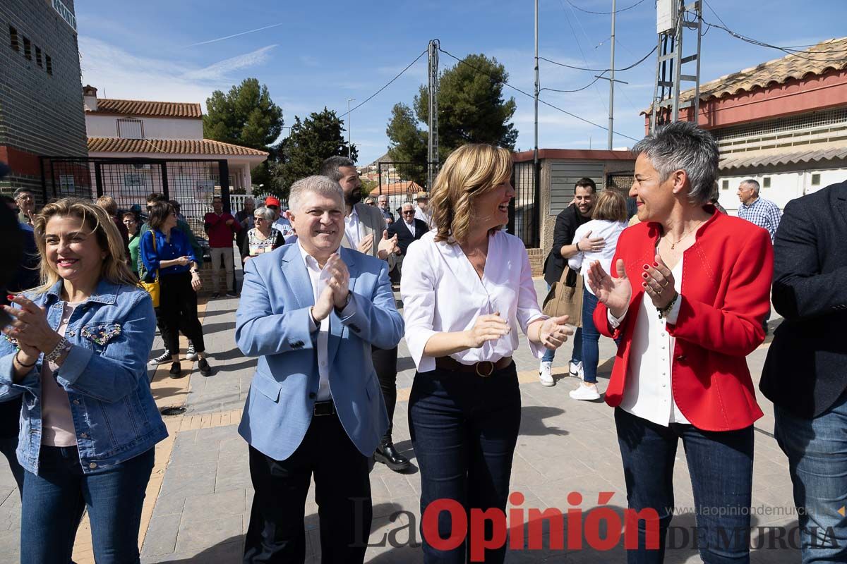 Presentación de José Vélez como candidato del PSOE a la presidencia de la Comunidad