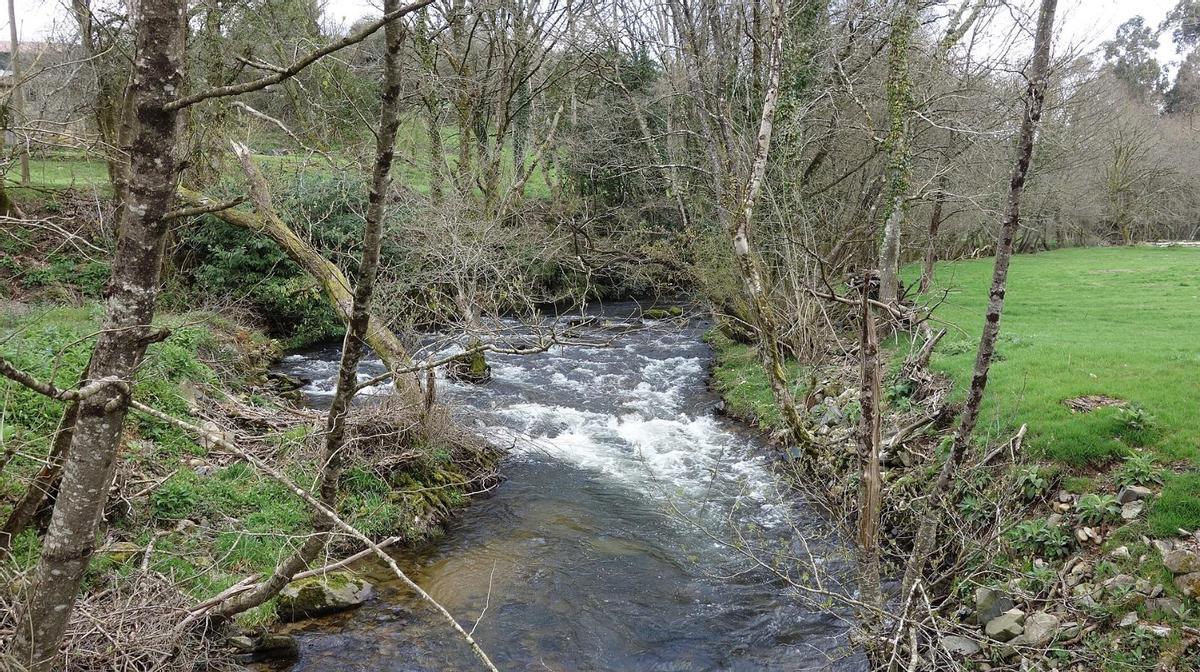 Río en el municipio de Toques Serra do Careón