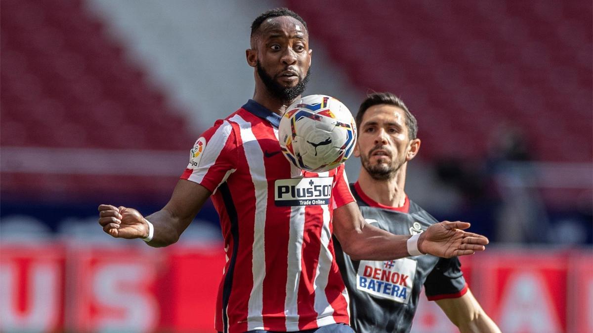 Moussa Dembélé, delantero del Atlético