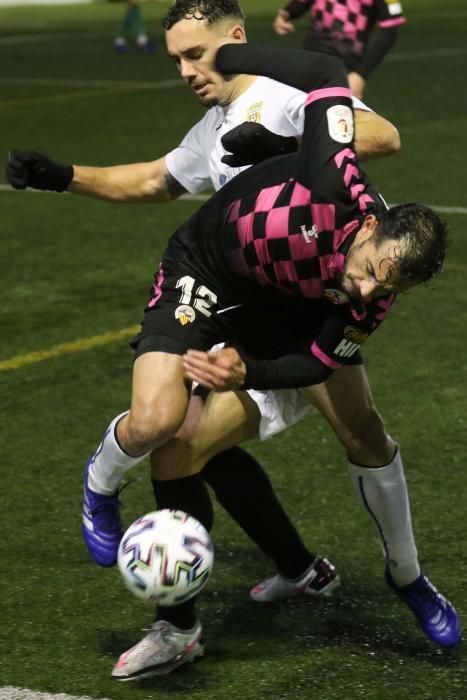 El cuadro santaeulaliense alcanza por primera vez la tercera ronda de la Copa del Rey tras lograr la clasificación en un trabajado encuentro