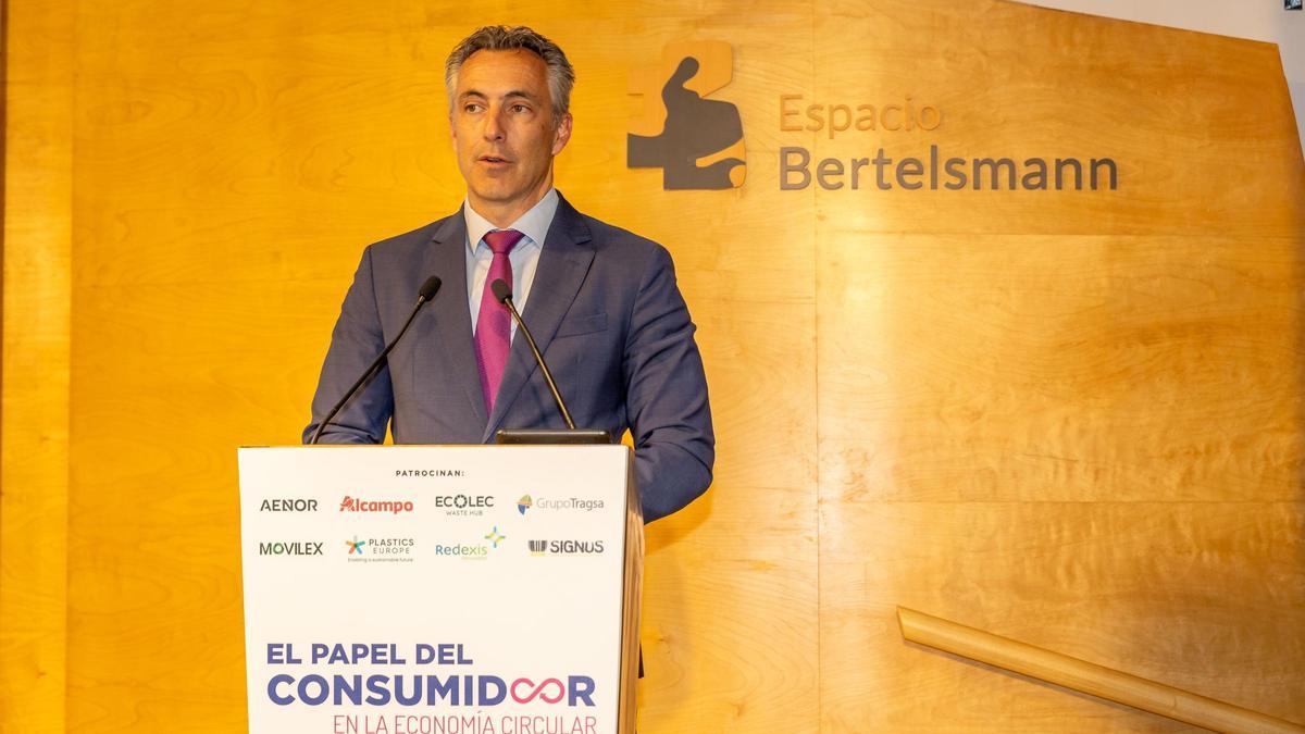 Carlos Novillo, consejero de Medio Ambiente, Agricultura e Interior de la Comunidad de Madrid.