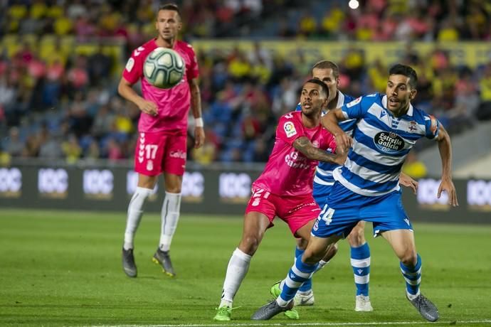 13.10.19. Las Palmas de Gran Canaria. Fútbol segunda división temporada 2019/20. UD Las Palmas - RC Deportivo de La Coruña. Estadio de Gran Canaria . Foto: Quique Curbelo  | 13/10/2019 | Fotógrafo: Quique Curbelo