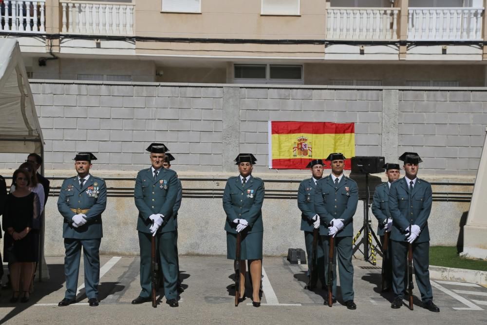 Misa y acto castrense en el cuertel de la Compañía de la Guardia Civil de Torrevieja y la Vega Baja el día de la Virgen del Pilar