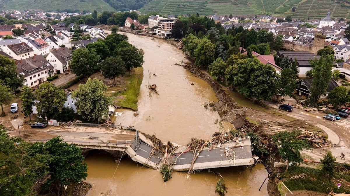 Las Inundaciones de julio de 2021 causaron más de 100 muertos en Alemania.