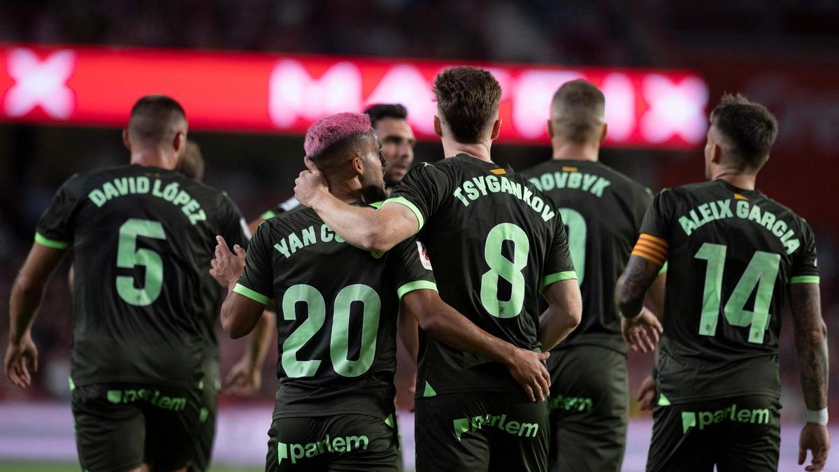 El Girona tiene uno de los tres mejores inicios de la temporada