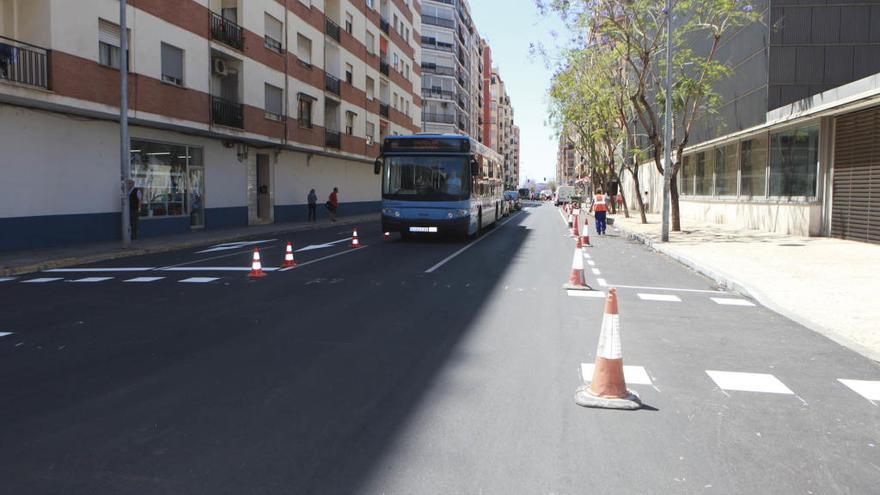 Castelló supera las 30 calles reasfaltadas con una inversión de 1,2 millones de euros