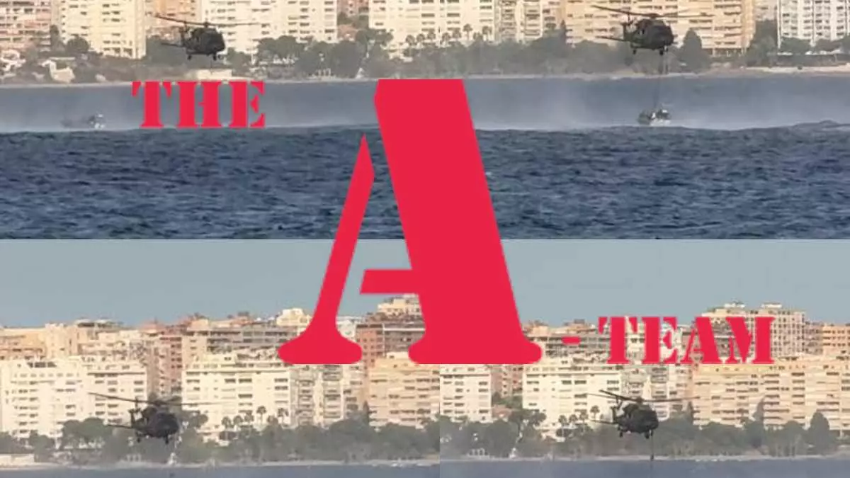 Así "vieron" en TikTok los entrenamientos militares en Alicante