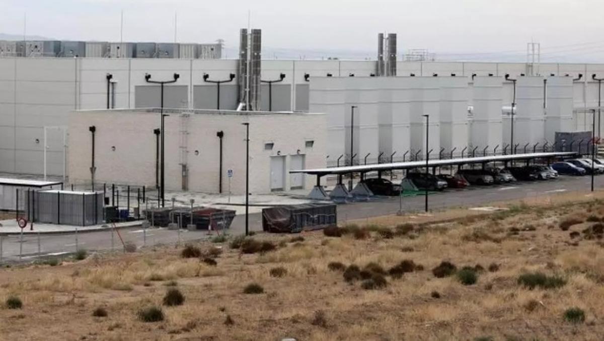 El centro de datos de Amazon Web Services (AWS) en El Burgo de Ebro, Aragón.