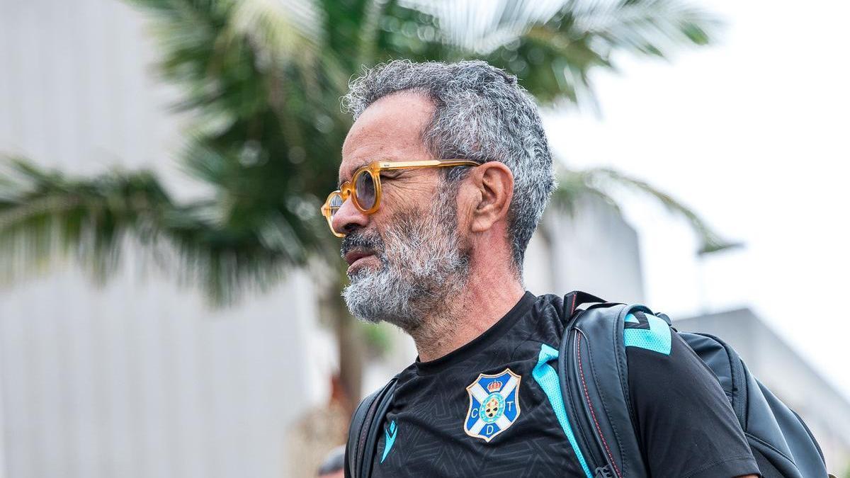 Álvaro Cervera, entrenador del CD Tenerife.