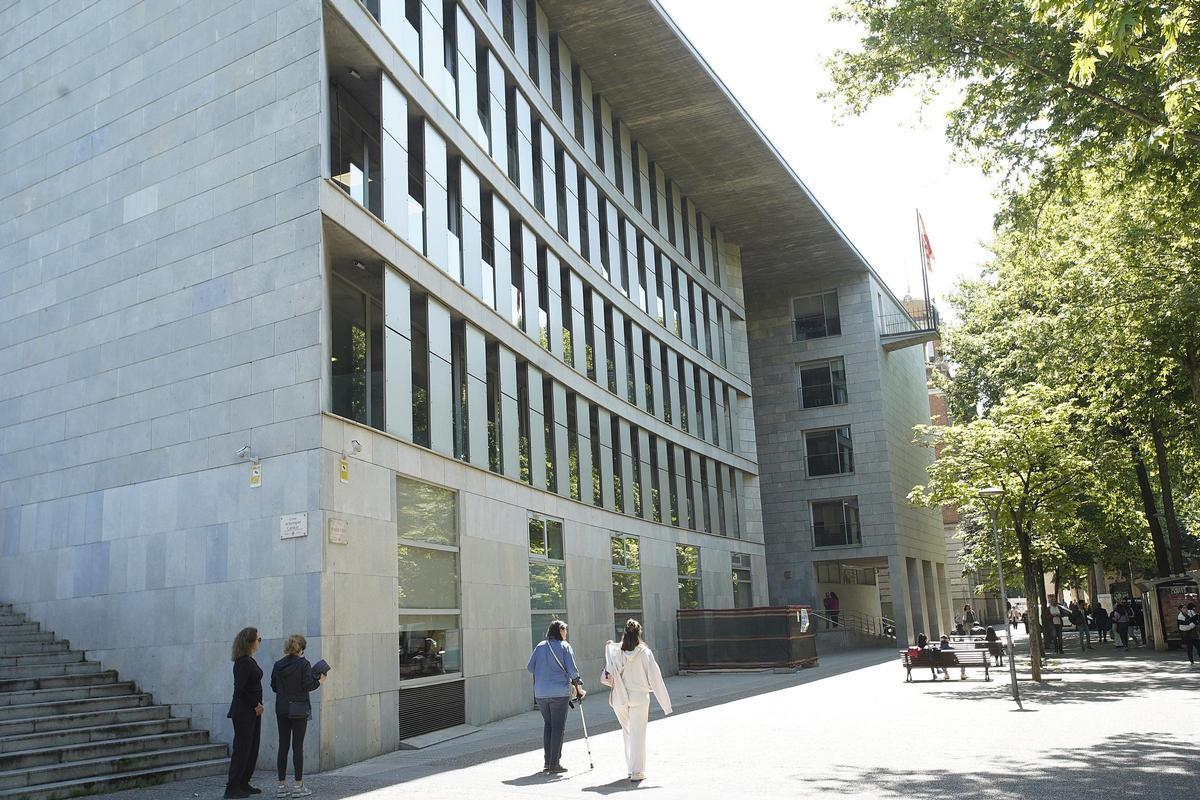 Els jutjats de Girona, en una foto d'arxiu.