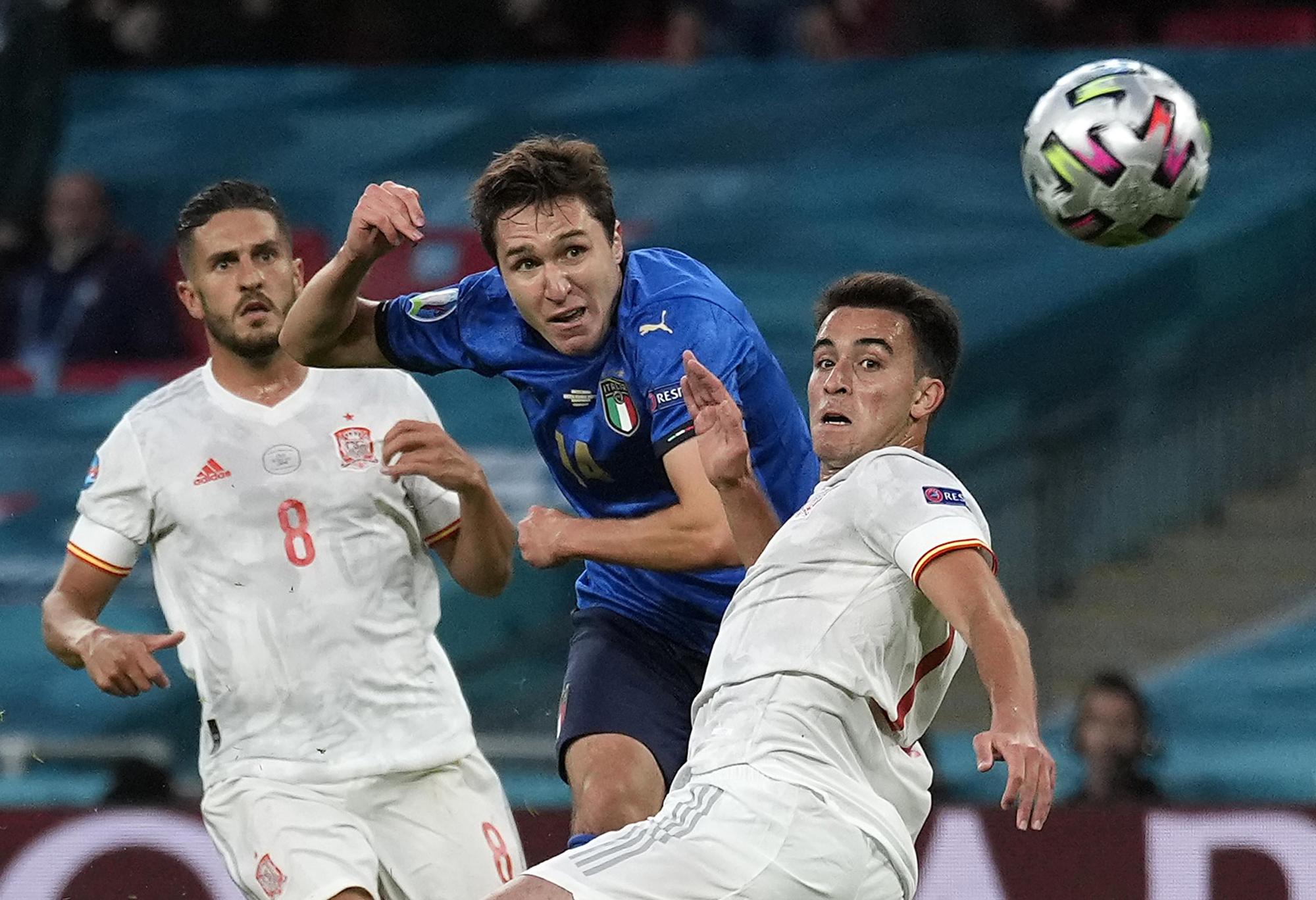 Las fotos mas espectaculares del España - Italia de semifinales de la Eurocopa