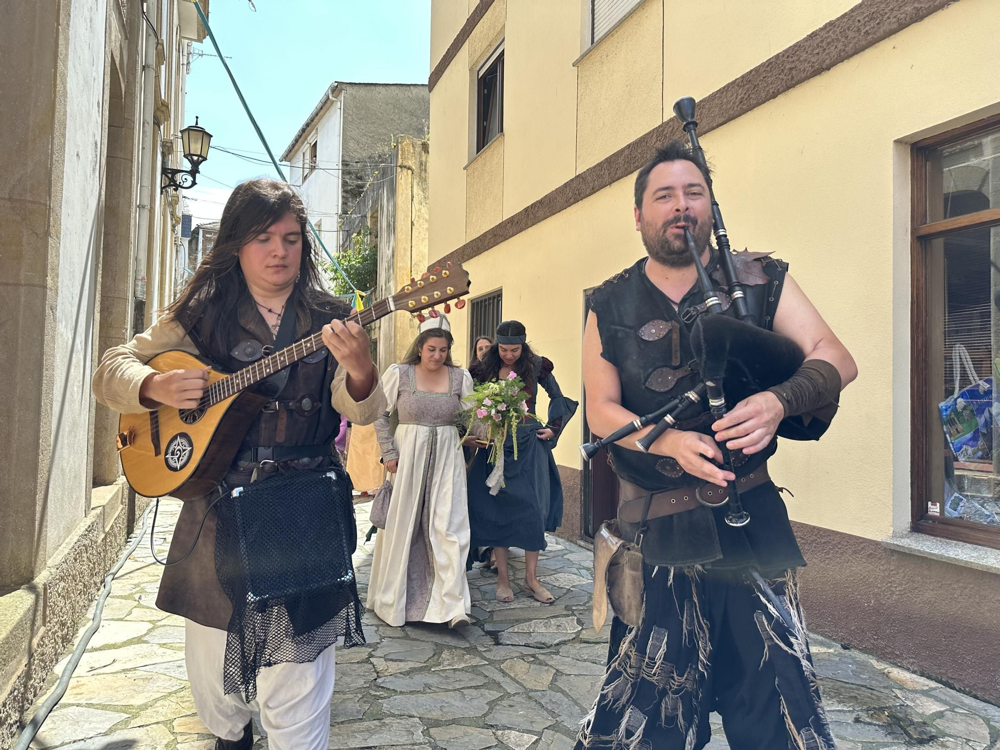 Boda "a lo Rodrigo Díaz de Vivar" en Navia