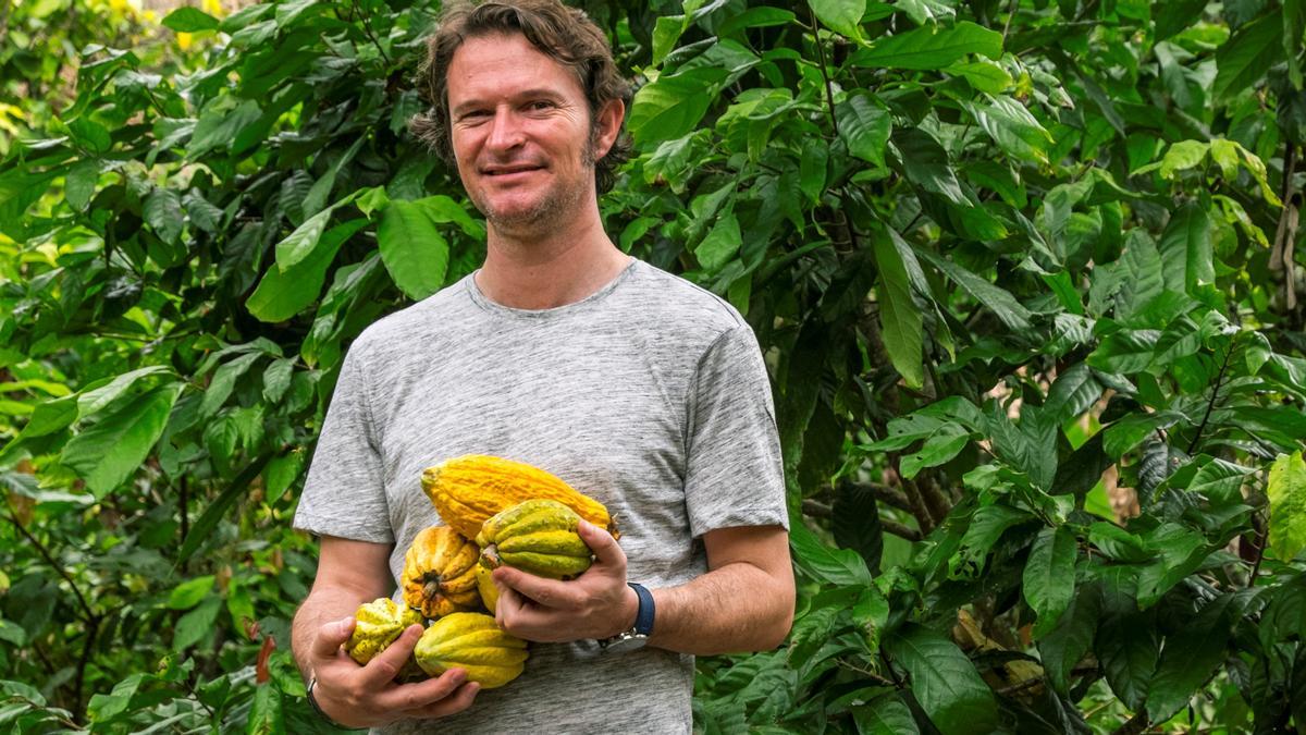 Santiago Peralta, fundador de la firma de chocolates Pacari.