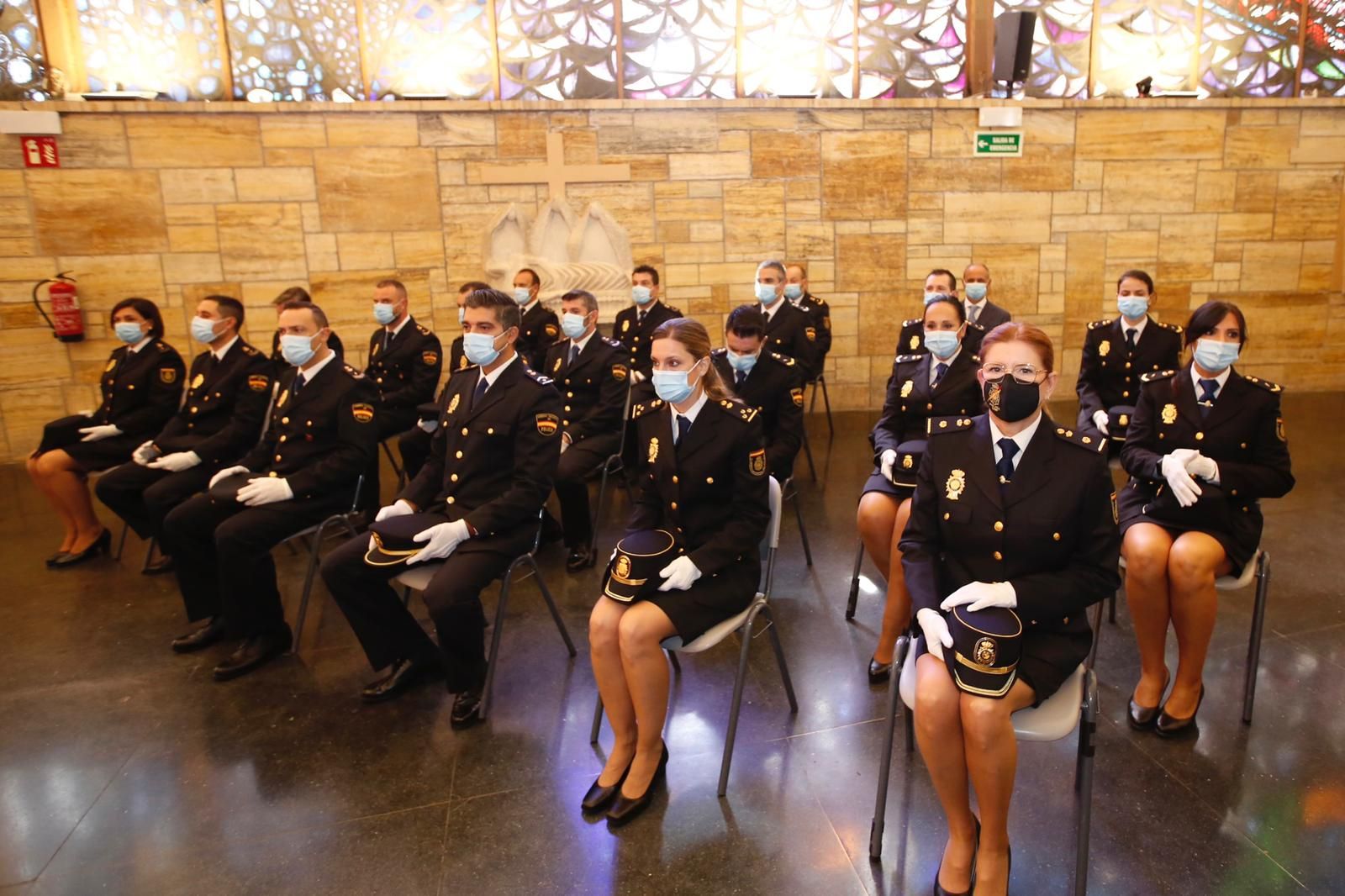 La Policía Nacional celebra el día de los Ángeles Custodios