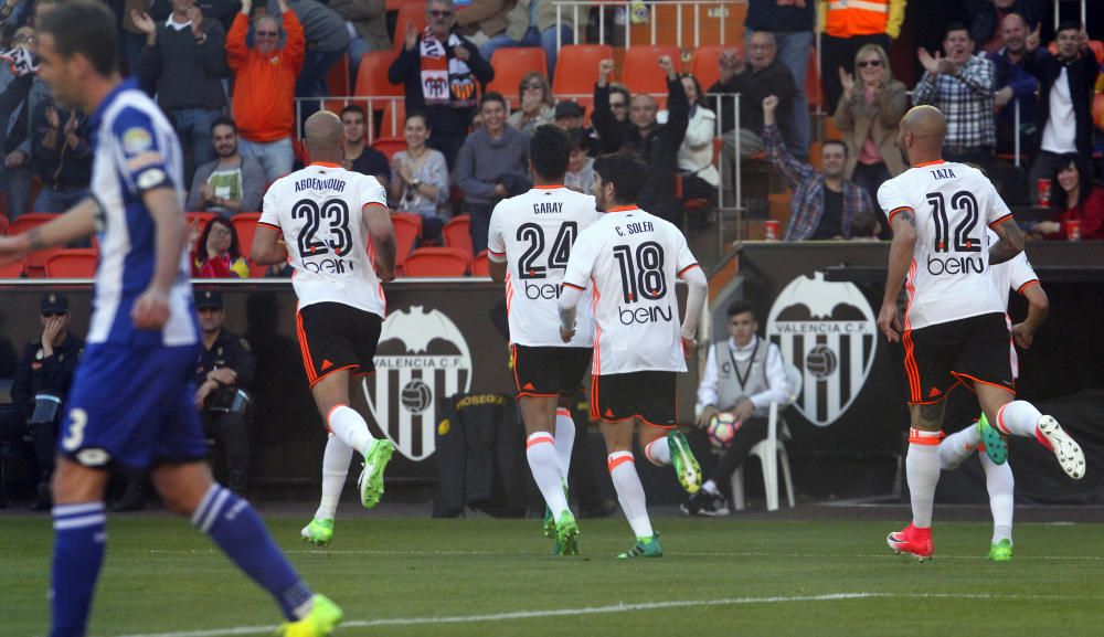 Valencia - Deportivo, en imágenes