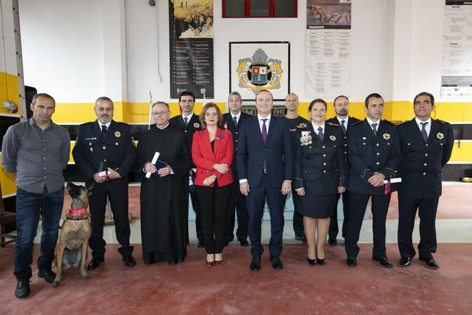 08.03.19. Las Palmas de Gran Canaria. Acto de entrega de Honores y Distinciones Bomberos de Las Palmas de GC. Foto Quique Curbelo