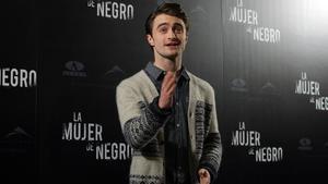 Daniel Radcliffe, en la presentació de ’La dona de negre’, a Madrid.