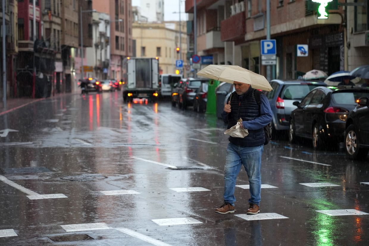 Galería de imágenes: La dana Alice descarga con fuerza en Castelló