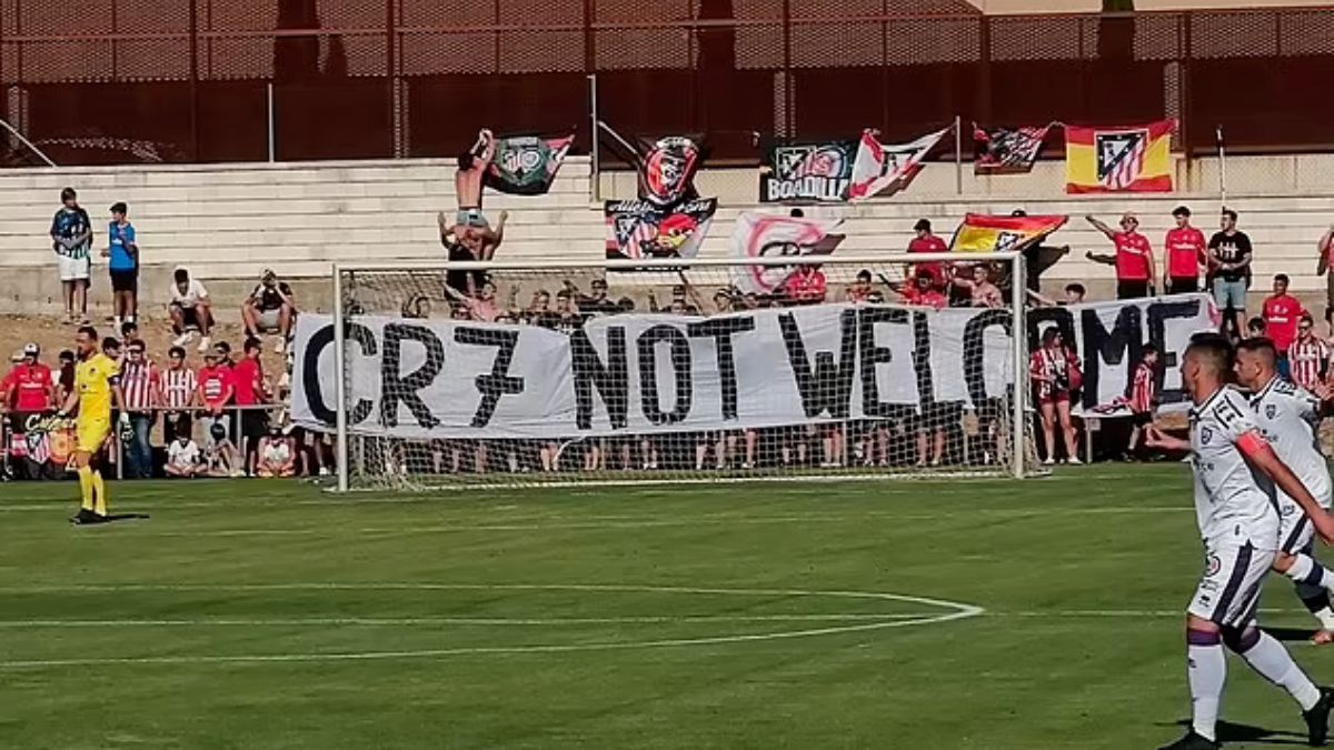 CR7 not welcome