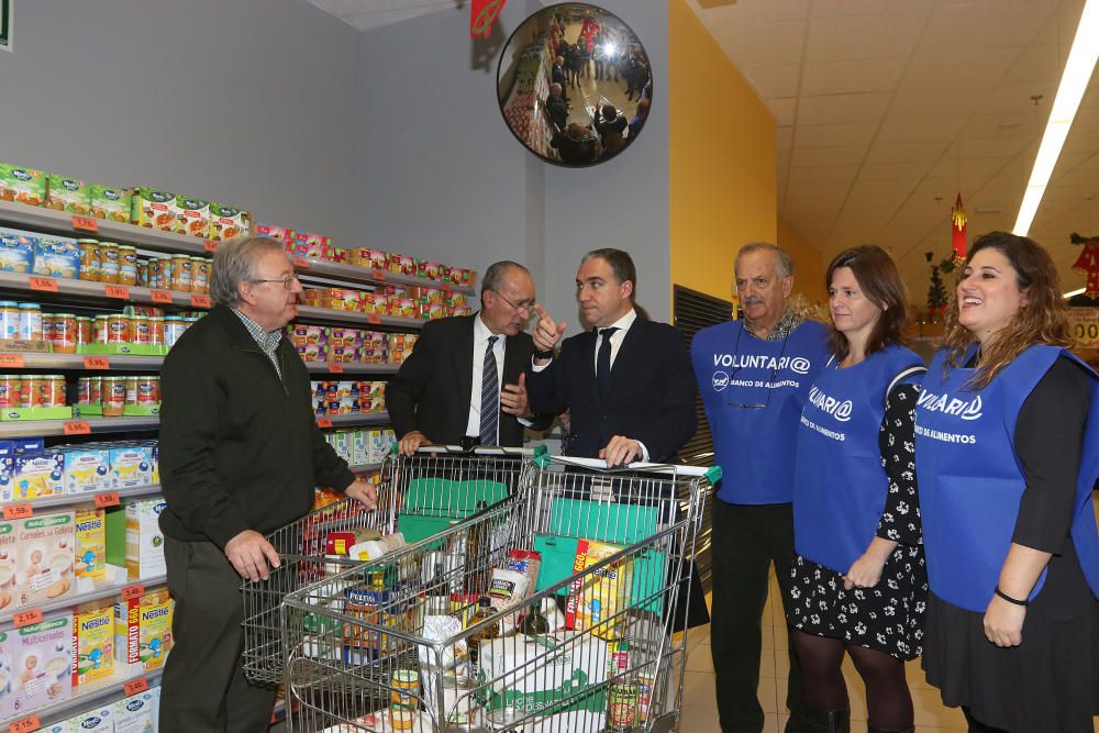 Bencosol pretende superar las 600.000 toneladas de alimentos en dos días de solidaridad en los supermercados de Málaga