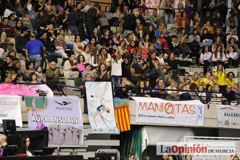 El Campeonato de España arranca en el Palacio de los Deportes con el Rítmica Pozuelo, Ruth Ritmo, Calpe, Praxis y Mabel como líderes