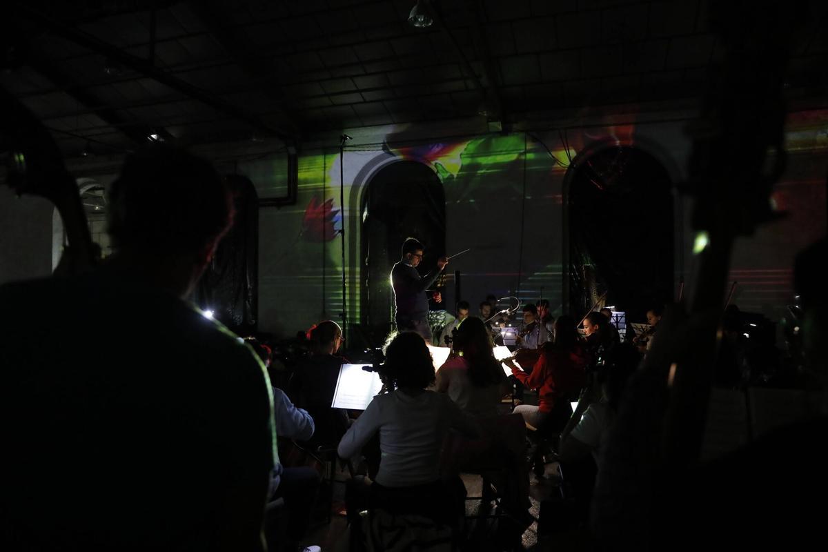 Oviedo. LA FAVRICA. Presentación y ensayo del concierto de banas sonoras del encuentro LA FAVrica, en el marco de la capitalidad Cultural Oviedo. LA FAVRICA. Presentación y ensayo del concierto de banas sonoras del encuentro LA FAVrica, en el marco de la capitalidad Cultural