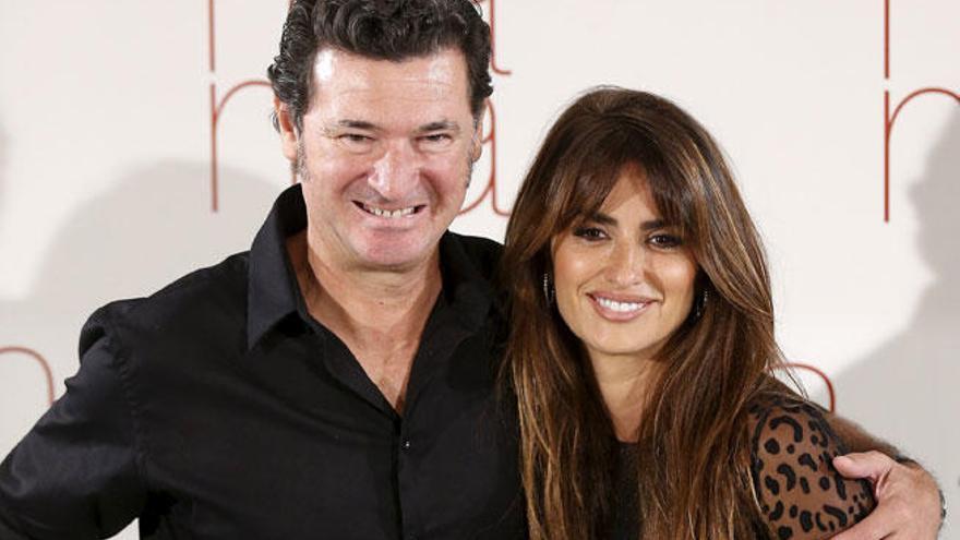 Julio Medem y Penélope Cruz durante la presentación de &#039;Ma ma&#039;