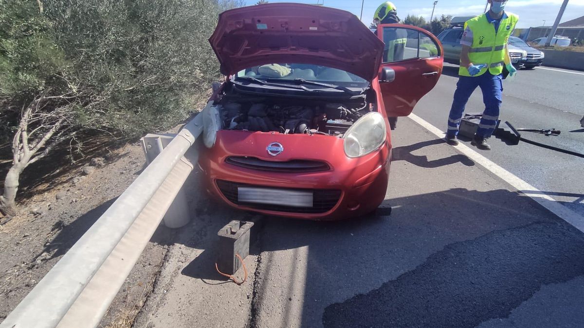 Un matrimonio de 94 años de edad, heridos en un accidente en la autopista